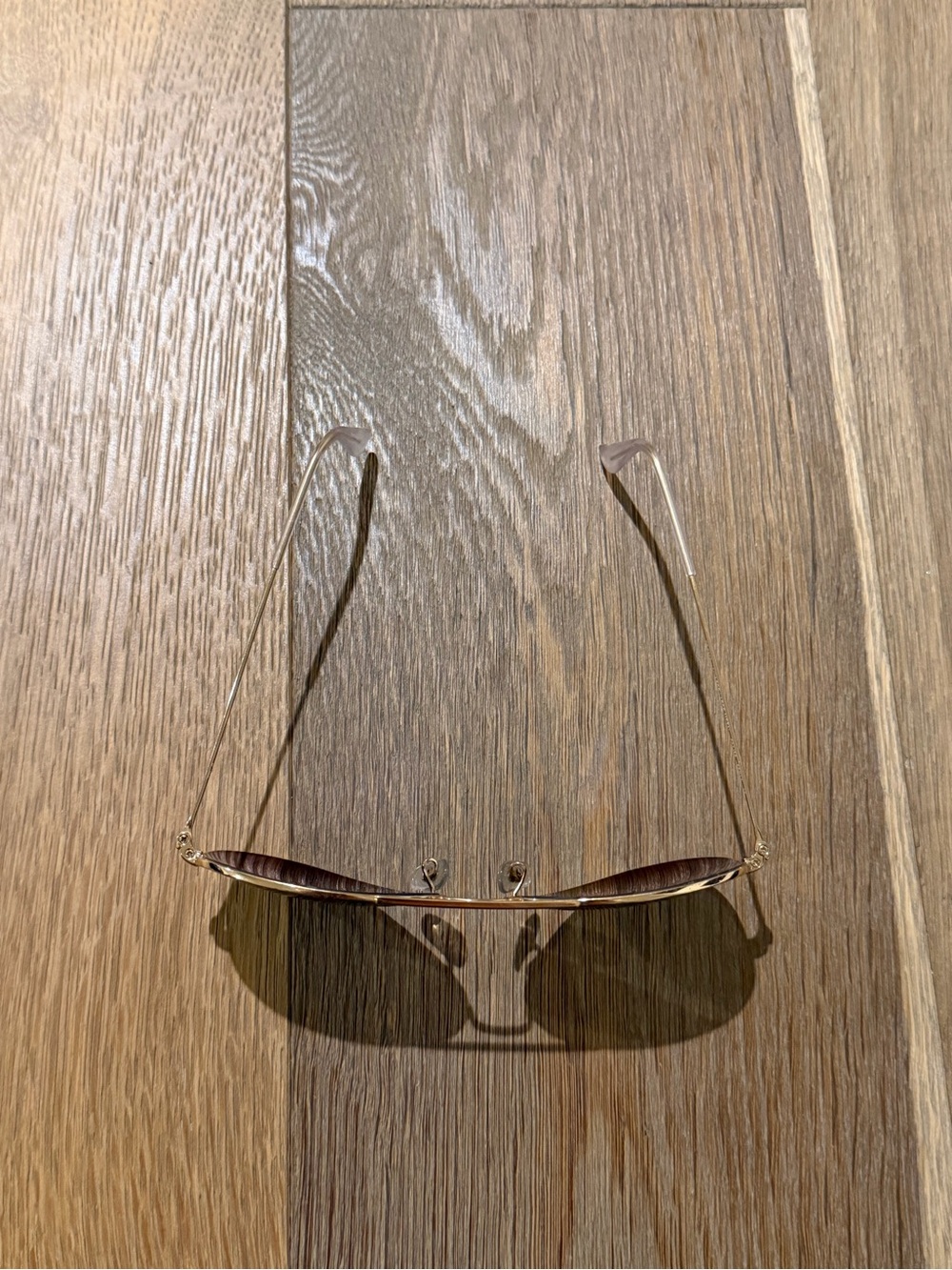 Ray-Ban Aviator Large Metal Polarized Sunglasses Gold - Picture 4 of 8